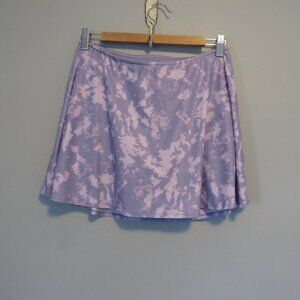 Nike Victory Dri Fit Lavender Purple Tie Dye Active Skort Tennis Run Sz M